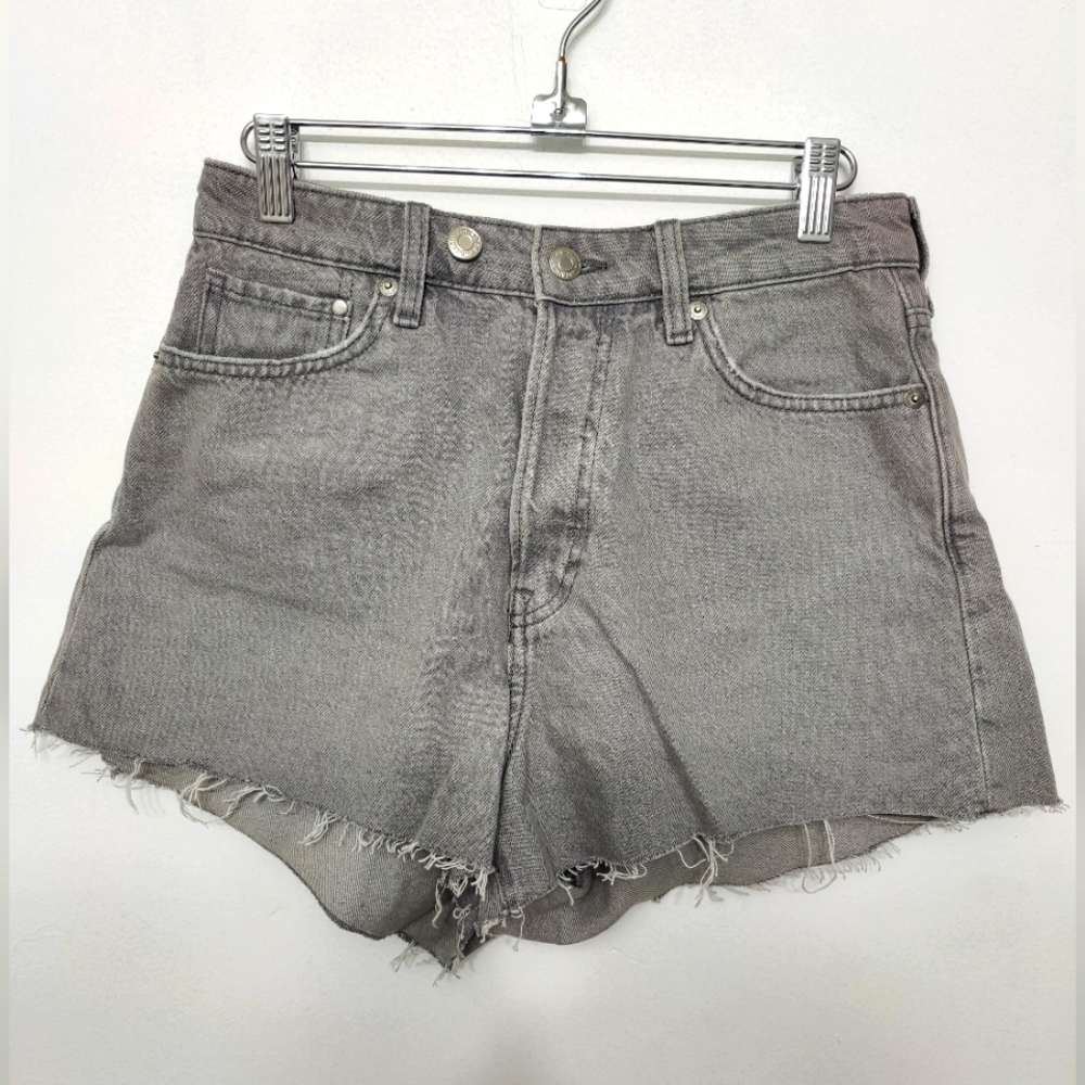 Denim shorts grey size 4